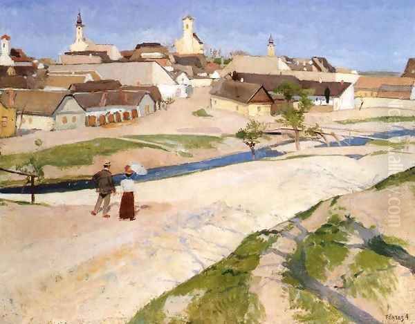 Landscape at Szentendre 1907-08 - view 1