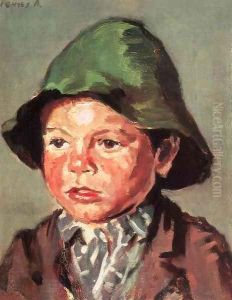 Portrait of a Boy after 1900 by De Lorme and Ludolf De Jongh Anthonie