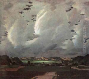 The Sun Hiding 1925 by De Lorme and Ludolf De Jongh Anthonie