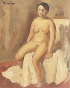 Studiu Pentru Nud by Nicolae Tonitza