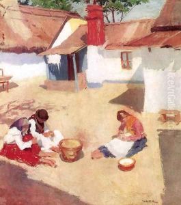 Shelling Beans 1904