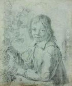 Jeune Homme Cueillant Du Raisin