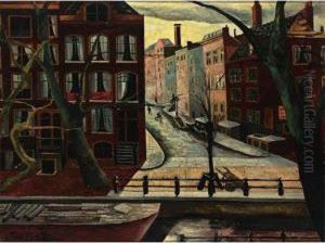 Leidsegracht, Amsterdam by Charley Toorop