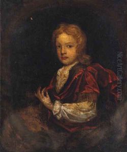 Portrait Of A Boy by Charles d' Agar
