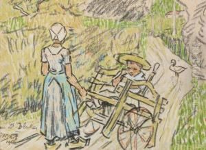 Zeeuwse Kinderen by Jan Toorop