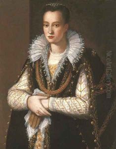 Portrait of a noblewoman by Alessandro Allori