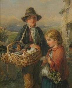 Going To Market by Frank William Warwick Topham