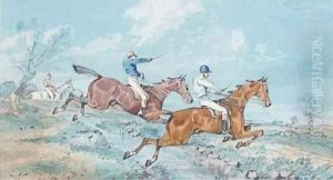 Over the ditch by Henry Samuel Jun Alken