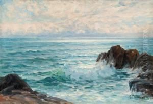 Seascape by Woldemar Toppelius