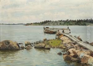 Laituri by Woldemar Toppelius