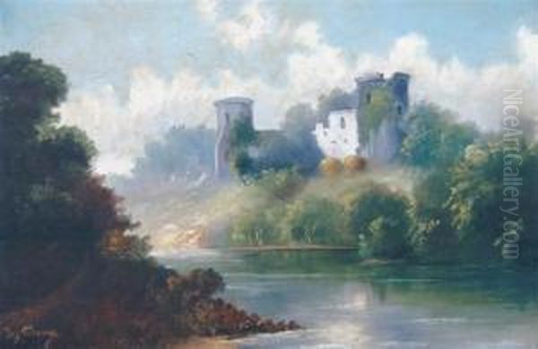 Castle Near A Bank - view 1