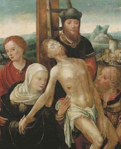 The Lamentation 2 by Pieter Coecke Van Aelst