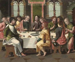 The Last Supper 2 by Pieter Coecke Van Aelst