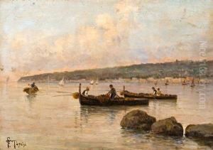 Barche Di Pescatori by Francesco Saverio Torcia
