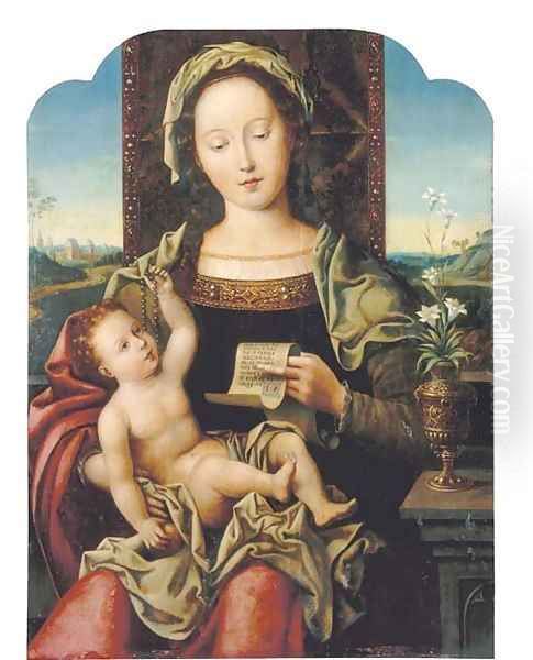 The Virgin and Child Enthroned - view 1