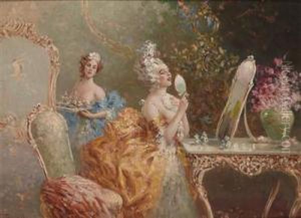 A Lady At Her Morning Toilette - view 1