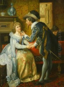 Dama E Cavaliere by Sinibaldo Tordi