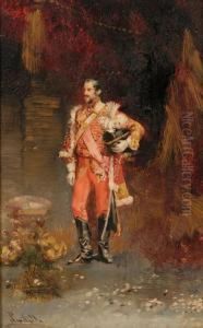 Portrait Of A Military Officer by Sinibaldo Tordi