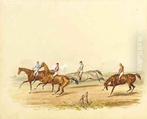 The start of the race by Samuel Henry Gordon Alken