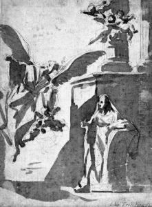 The Annunciation (recto)