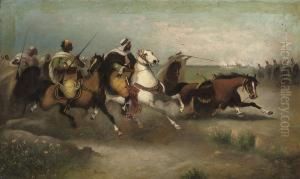 A Moorish Cavalry Charge
