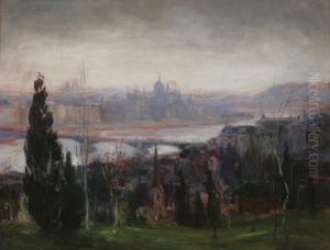 Janos : Budapesti Panorama by Janos Tornyai