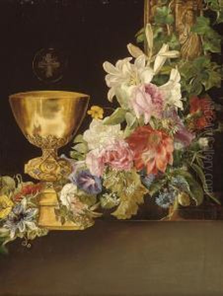 Still Life With Flowers And Chalice - view 1