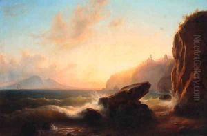 Vico Equense, Gulf of Sorrento by Eduard Agricola