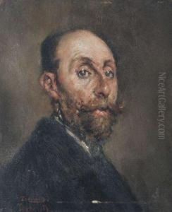 Portrait D'homme. by Stanislas Torrents Y De Amat