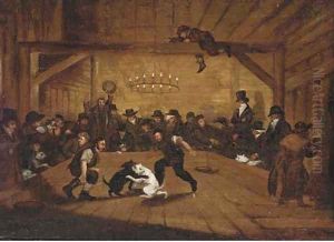 The dog-fight by Henry Thomas Alken