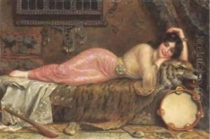 The Tambourine Player by Antonio Torres Fuster