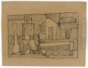 Constructivo Con Hombre by Joaquin Torres-Garcia