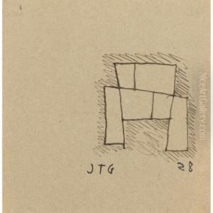 Drawing For A Monument, Port Of Uruguay And Untitled by Joaquin Torres-Garcia