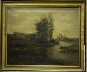 Paisaje by Francesc Torrescassana Sallares
