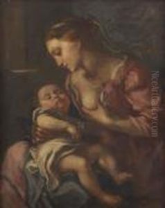 Vierge A Lenfant by Flaminio Torri