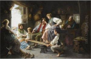 The See-saw by Giovanni Battista Torriglia