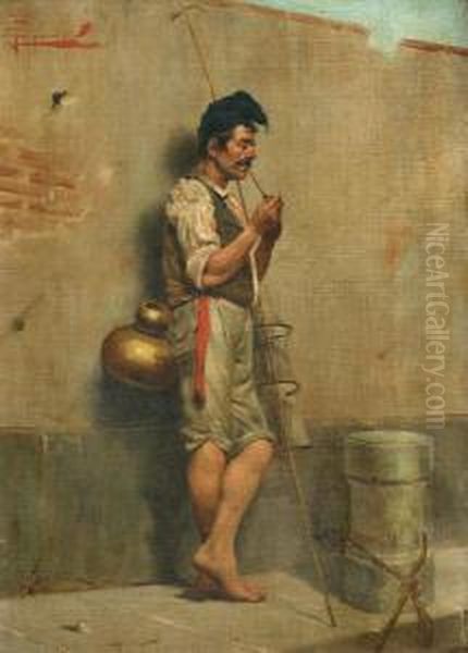 Pescador Fumando - view 1