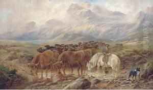 In the West Highlands by Richard Ansdell