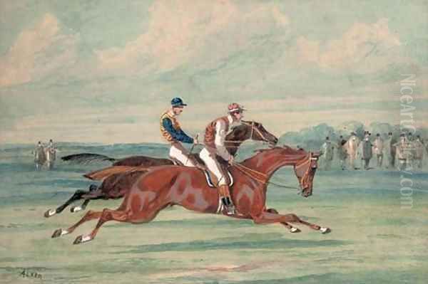 On the gallops - view 1