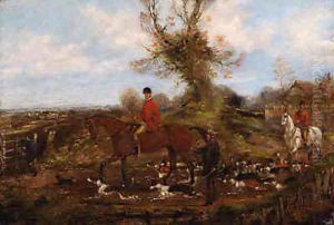 Beggining the Hunt by Henry Jnr Alken
