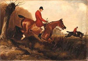 A Set of Six Hunting Scenes by Henry Jr Alken