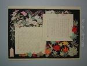Fleurs D'ete Et D'automne by Mizuno Toshikata