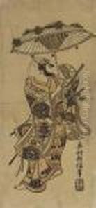 Actor Wearing Elaborately Patterned Robes