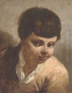Head of a boy by Antonio Amorosi
