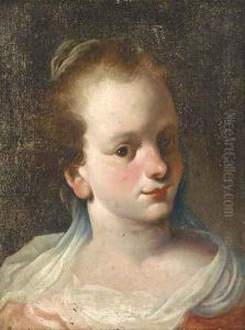 Head of a girl by Antonio Amorosi