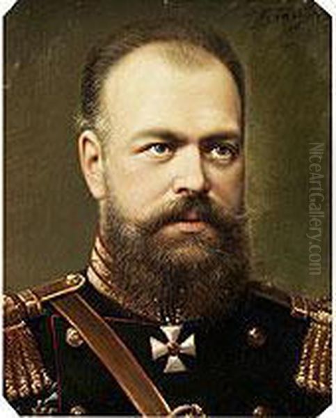 Portrait Des Zaren Alexander Iii - view 1