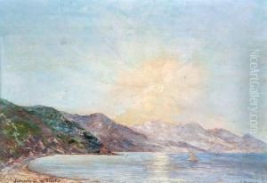 ?aix Les Bains Au Matin?. by Simon Alexandre Toudouze