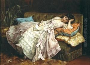 Dolce Far Niente by Toulmouche Auguste