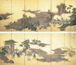 The Four Accomplishments by Kano Toun