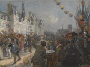 Hundredth Anniversary Of July 14th, Bastille Day by Etienne Tournes